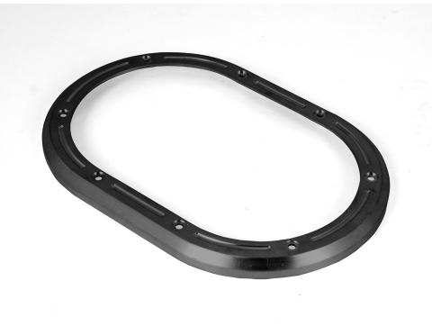 Transmission Shifter Trim Black Billet Aluminum Manual 07-10 JK Rugged Ridge