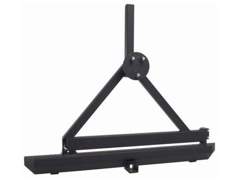 Rock Crawler Bumper Rear/Tire Carrier Hitch 87-06 Jeep Wrangler Rugged Ridge