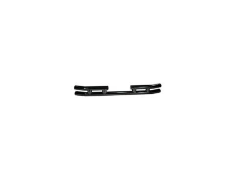 Double Tube Bumper Rear 3 Inch Polished Black 55-86 Jeep CJ Rugged Ridge