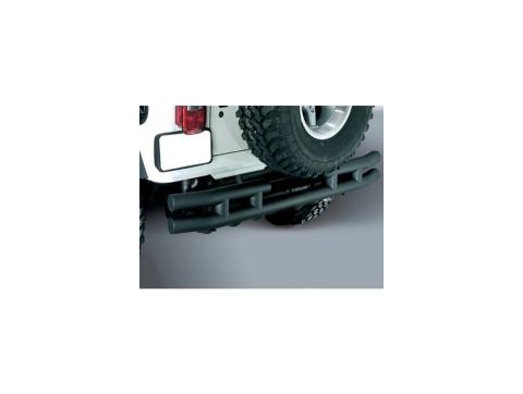 Double Tube Bumper Rear 3 Inch Textured Black 55-86 Jeep CJ Rugged Ridge