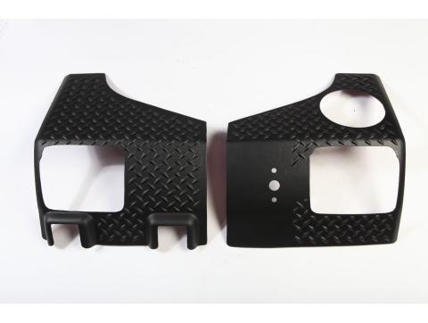 Body Armor Kit Rear Quarter Panel 07-18 Jeep Wrangler JK 2 Door Rugged Ridge