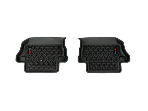 Floor Liner Rear Black 2018-2020 Jeep Wrangler Jl 2 Dr Rugged Ridge