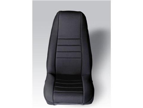 Neoprene Seat Cover Rugged Ridge Fronts (pair) Black 76-90 Wrangler Rugged Ridge