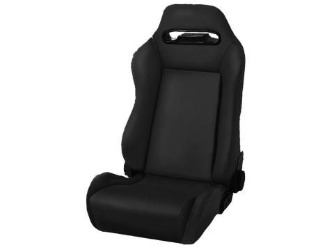 Sport Seat Front Reclinable Black Denim 76-02 CJ/Wrangler YJ/TJ Rugged Ridge
