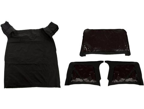 Montana Soft Top Black Diamond 97-06 Jeep Wrangler TJ Rugged Ridge