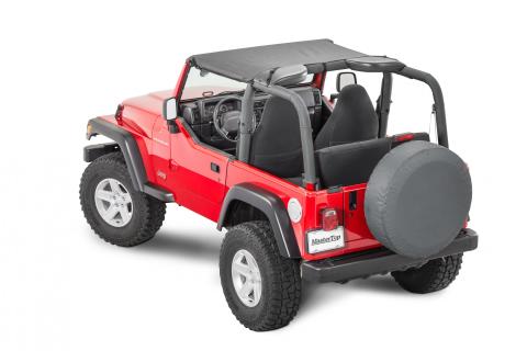 Jeep TJ Bimini Top For 97-06 Wrangler TJ and TJ Unlimited Black Diamond MasterTop