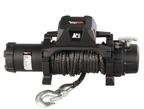 Trekker Winch 10000 Lbs Synthetic Rope IP68 Waterproof Wireless Rugged Ridge