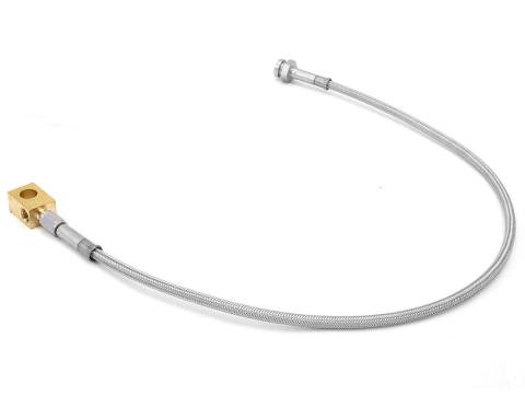 Brake Hose Kit Rear Braided Stainless Steel 76-86 Jeep CJ Rugged Ridge