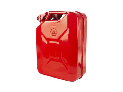 Jerry Can Red 20L Metal Rugged Ridge