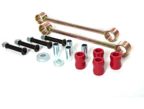Suspension Stabilizer Bar Link Kit Rear 2.5 Inch Lift 07-18 Jeep JK Rugged Ridge
