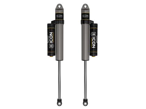 2018-2023 Jeep Wrangler JL 2.5 Inch Lift Rear V.S. 2.5 Aluminum Series Shock Absorbers Piggyback Reservoir Pair Icon Vehicle Dynamics