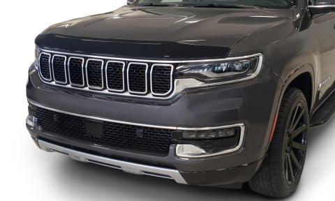 Aeroskin Hood Protector Flush Mount for 2022-2025 Jeep Wagoneer/Wagoneer L Smoke AVS