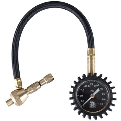 Deflator With Analog Pressure Gauge Bulldog Winch