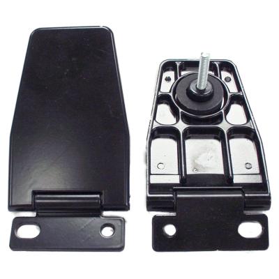 Right Liftgate Hinge for 91-95 Jeep YJ Wrangler or 97-06 Jeep TJ Wrangler, Black Crown Automotive