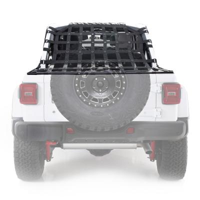 C - Res2 Cargo Restraint System Black 2 Inch Webbing 2018-2023 Jeep Wrangler JL 4 Door 3.6L Smittybilt