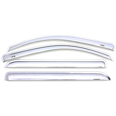 Ventvisor Deflector for 2011-2021 Jeep Grand Cherokee Laredo and More Chrome Outside Mount 4 Piece AVS