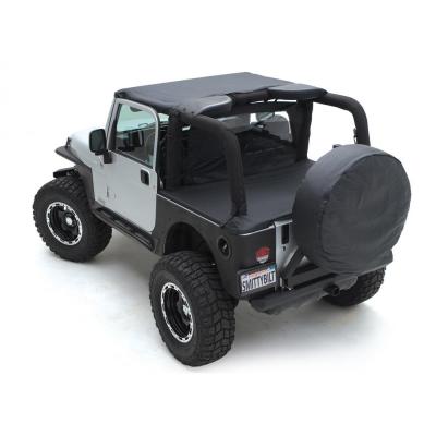 Spare Tire Cover Medium Tire 30 Inch 32 Inch Denim Black  Smittybilt