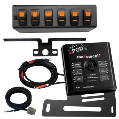 SourceLT w/ Blue LED Switch panel for JK 2007-2008