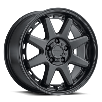 Aluminum Wheels 17x8 Scout 947B Satin Black 35 Offset 5 on 114.3 Bolt Pattern 72.62 Bore Raceline