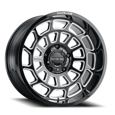 Aluminum Wheels 20x10 Warp 955M Milled Gloss Black -19 Offset 8 on 165.1 Bolt Pattern 125.2 Bore Raceline