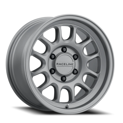 Aluminum Wheels 18x9 Rogue 958T Titanium Gray 18 Offset 6 on 135 Bolt Pattern 87.1 Bore Raceline