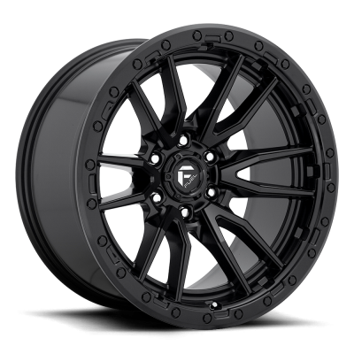 Aluminum Wheels 18X9 Rebel D679 6 On 139.7 Matte Black 106.1 Bore -12 Offset Fuel Off Road Wheels