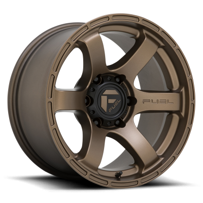 Aluminum Wheels 18X9 Rush D768 6 On 114.3 Matte Bronze 66.06 Bore 20 Offset Fuel Off Road Wheels