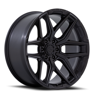 Aluminum Wheels 20X9 Flux 6 FC854MX 6 On 120 Blackout 66.9 Bore 20 Offset Fuel Off Road Wheels