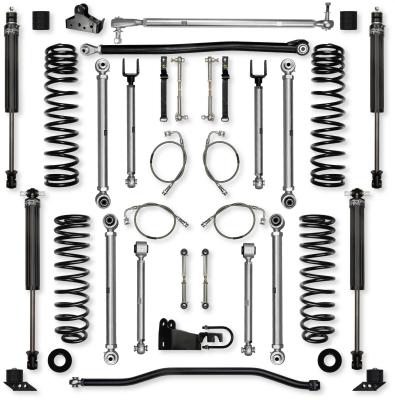 4.5 Inch X-Factor PRO Mid-Arm Suspension System for Jeep Wrangler JKU With IFP Shocks Rock Krawler