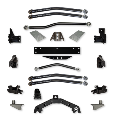 X-Factor X2 Long-Arm Upgrade w/ 6 Inch Rear Stretch For Jeep JK Rock Krawler