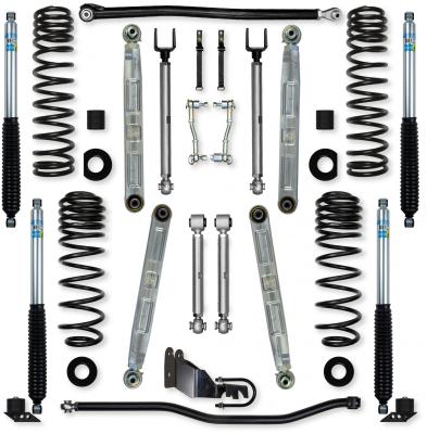 2.5 Inch X-Factor Pro Elite Mid-Arm Suspension System for Jeep Wrangler JLU Diesel Models With Bilstein Shocks Rock Krawler