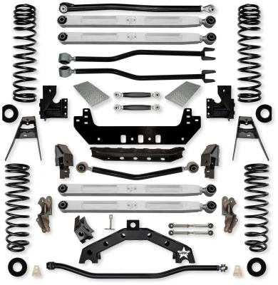 3.5 Inch Adventure X2 Pro Elite No Limits Long-Arm Suspension System for Jeep Wrangler JLU Diesel Models With No Shocks Rock Krawler