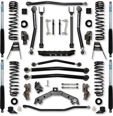 3.5 Inch T-REX Suspension System for Jeep Wrangler JLU 4XE Models With Bilstein Shocks Rock Krawler
