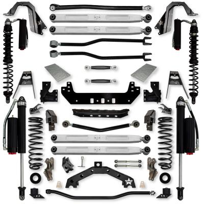 4.5 Inch Adventure X2 Pro Elite Coilover No Limits Long-Arm Suspension System for Jeep Wrangler JL Gas Models Comp System Stage 2 Rock Krawler