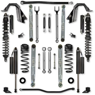 4.5 Inch X-Factor Pro Elite Coilover Mid-Arm No Limits System for Jeep Wrangler JLU 392 Models Comp Stage 1 Rock Krawler