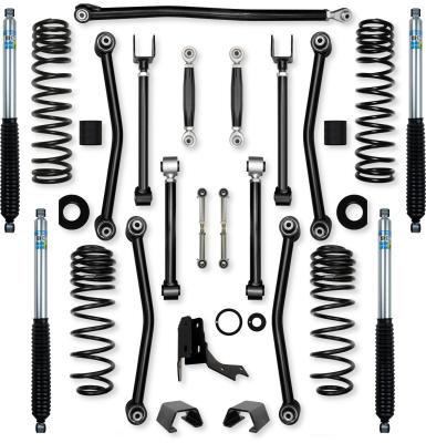 2.0 Inch Ultimate Adventure No Limits Mid-Arm Suspension System for Jeep Gladiator JT Gas Models With Bilstein Shocks Rock Krawler