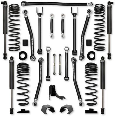 3.0 Inch Adventure X No Limits Mid-Arm Suspension System for Jeep Gladiator JT Rubicon Gas Models With IFP Shocks Rock Krawler