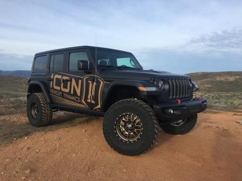 18-Up Jeep JL 2.5 Inch Stage 8 Suspension System Icon Vehicle Dynamics
