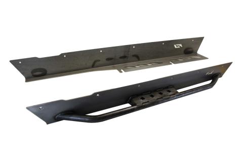 Rocker Guards w/Tube Step for Jeep LJ Unlimited with Comp Corners Standard Length Motobilt