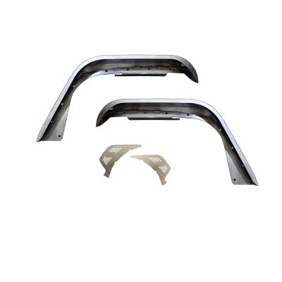 Front Highline Fenders for 2018-Present Jeep JL/JLU/JT Motobilt