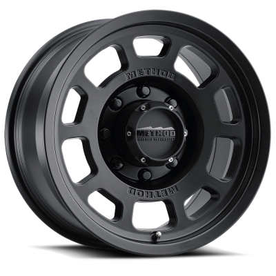 Aluminum Wheels 18x9 Bead Grip MR705 Bolt Pattern 8 On 170 Offset 18 Lip Size 1.22 Matte Black MB Method