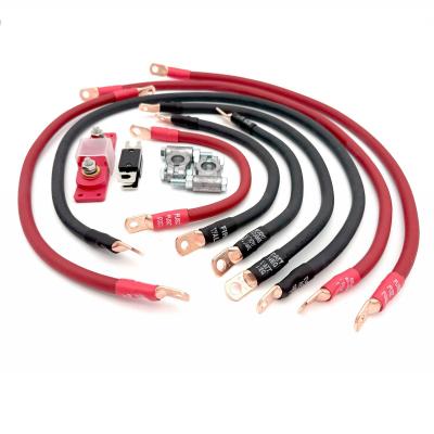 1974-1983 Jeep Cherokee Full Size SJ Battery Cable Kit V8 4 Gauge Battery Cable Big7Kits