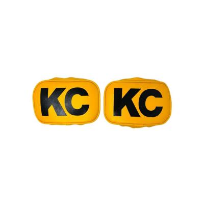 Head Light Cover 5x7 Inch Yellow KC Soft Pair KC HiLiTES