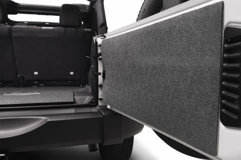 Guardian Comfort Jeep Tailgate Liner Grey 18-24 Jeep Wrangler Unlimited Moab 4 Door / Jeep Wrangler Unlimited Rubicon 4 Door and More Husky Liners
