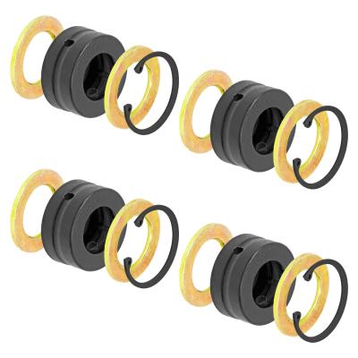 Johnny Joint Rebuild Kit Narrow 2 Inch 4-pack Incl. 4 Bushings 8 Side Washers 4 Snap Rings RockJock 4x4