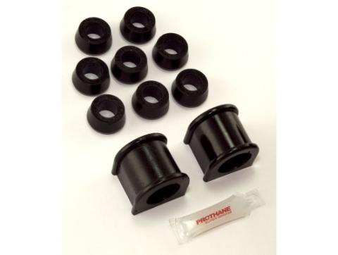 Suspension Stabilizer Bar Bushing Kit Front Black 1-1/8 87-95 YJ Rugged Ridge