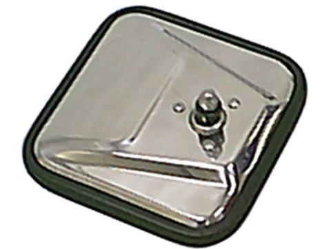 Door Mirror Head Right CJ-Style Stainless Steel 55-86 Jeep CJ Rugged Ridge