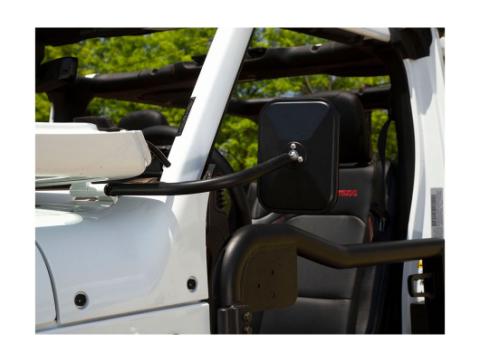 Trail Mirror Kit Rectangular Pair 18-Present Wrangler / Gladiator Rugged Ridge