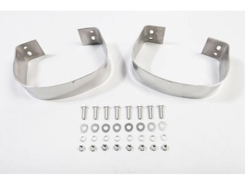 Bumperette Kit Rear Stainless Steel 76-95 Jeep CJ/Wrangler YJ Rugged Ridge