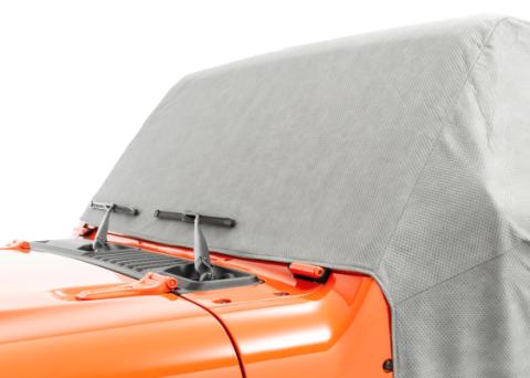 5 Layer Full Door Cab Cover 92-06 Jeep Wrangler Gray MasterTop